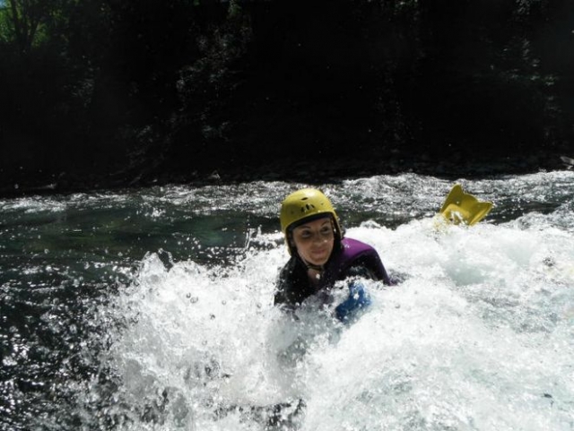  Salida en hidrospeed en Oloron 